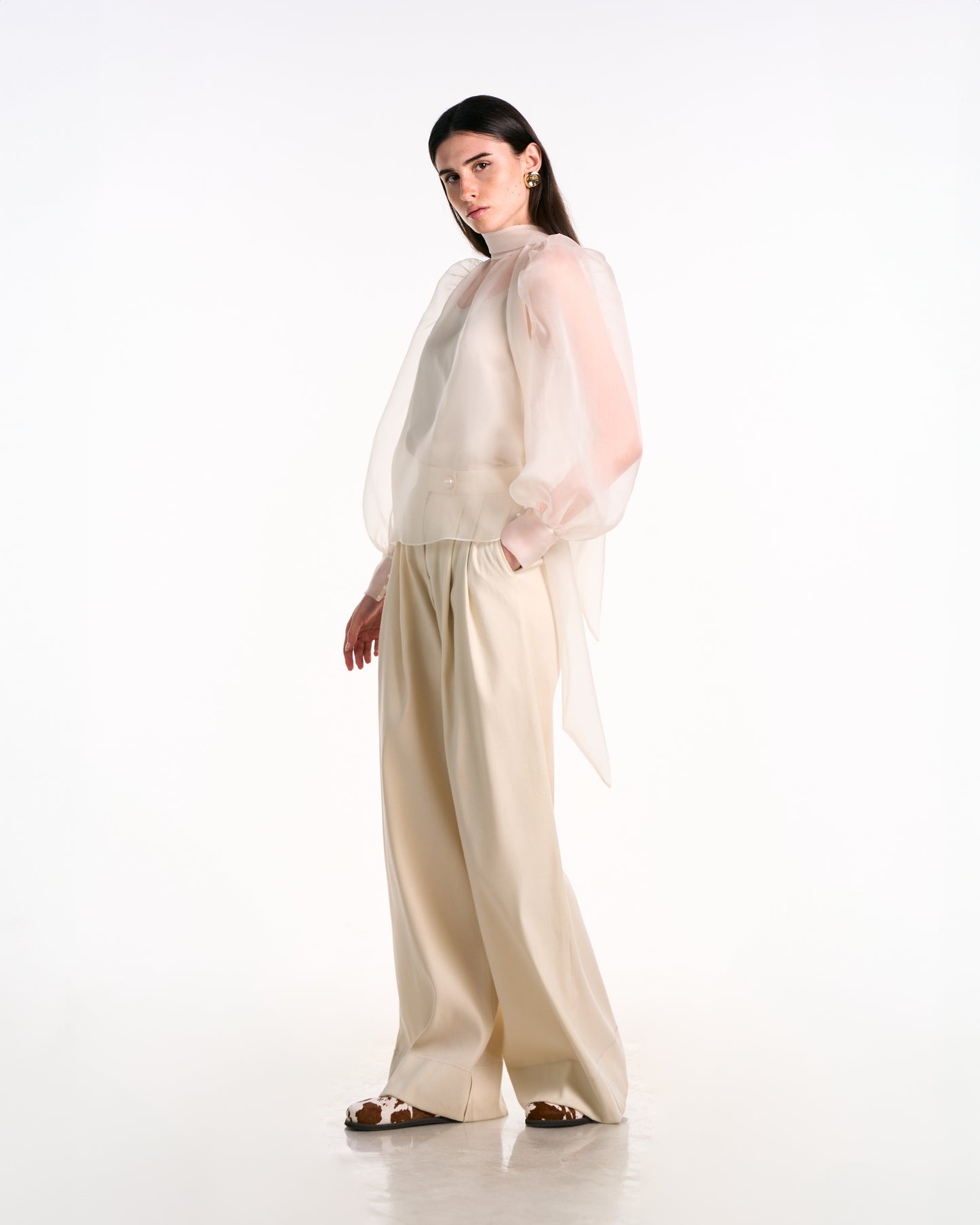 EFFORTLESS DRAPE TROUSERS